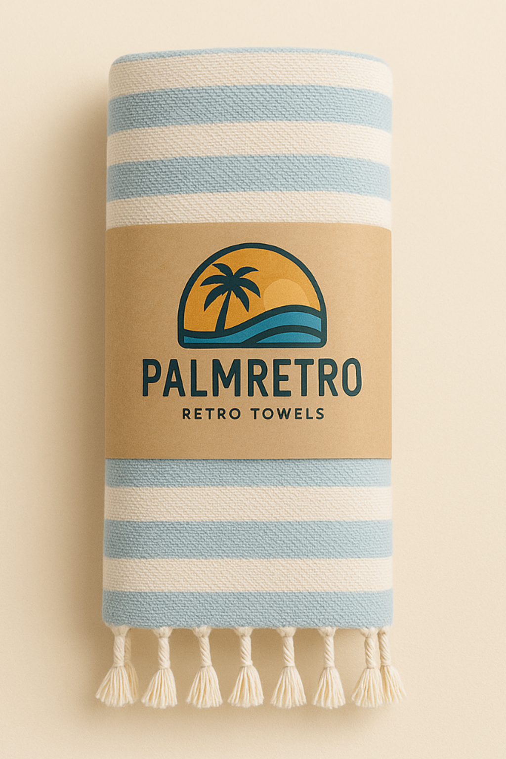 Golden Getaway – Retro Beach Towel